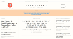 Desktop Screenshot of mcsweeneys.net